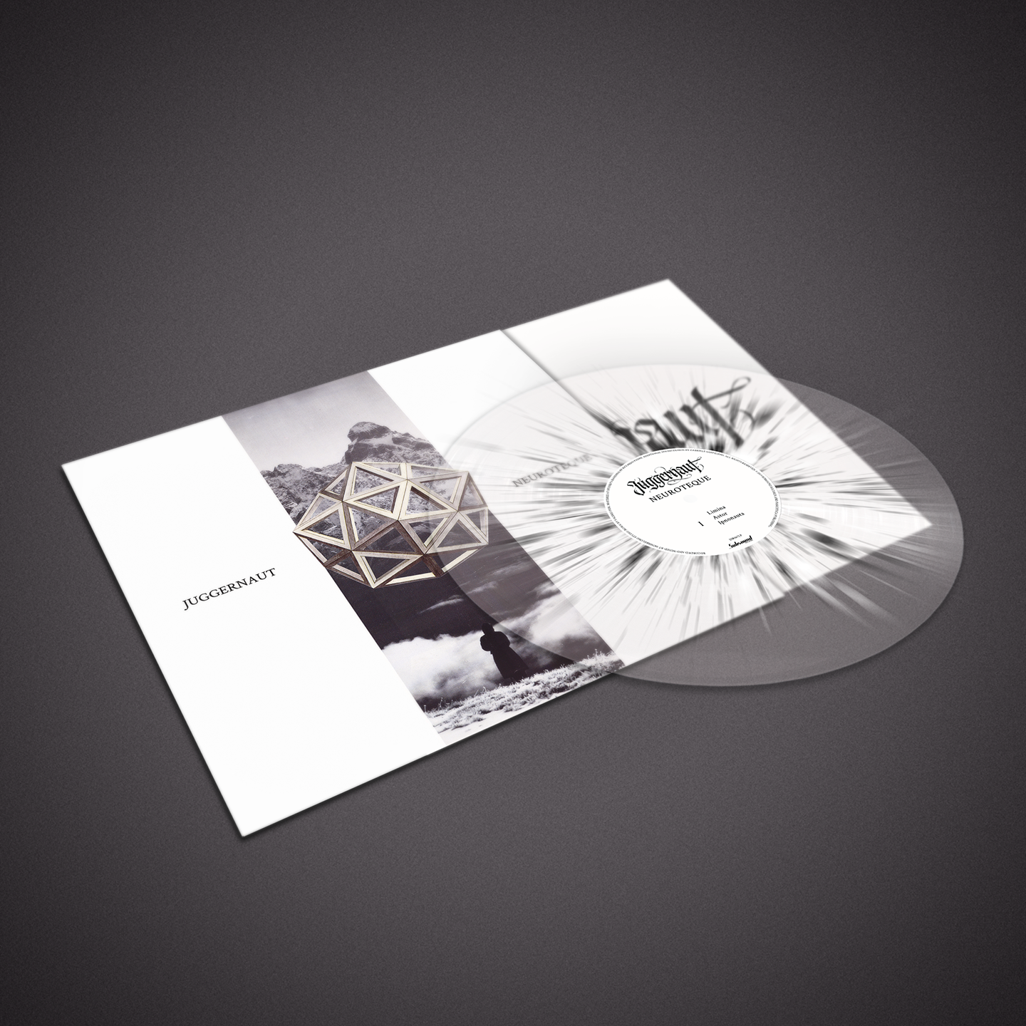 Juggernaut - Neuroteque (LP) (CLEAR W/ SPLATTER)